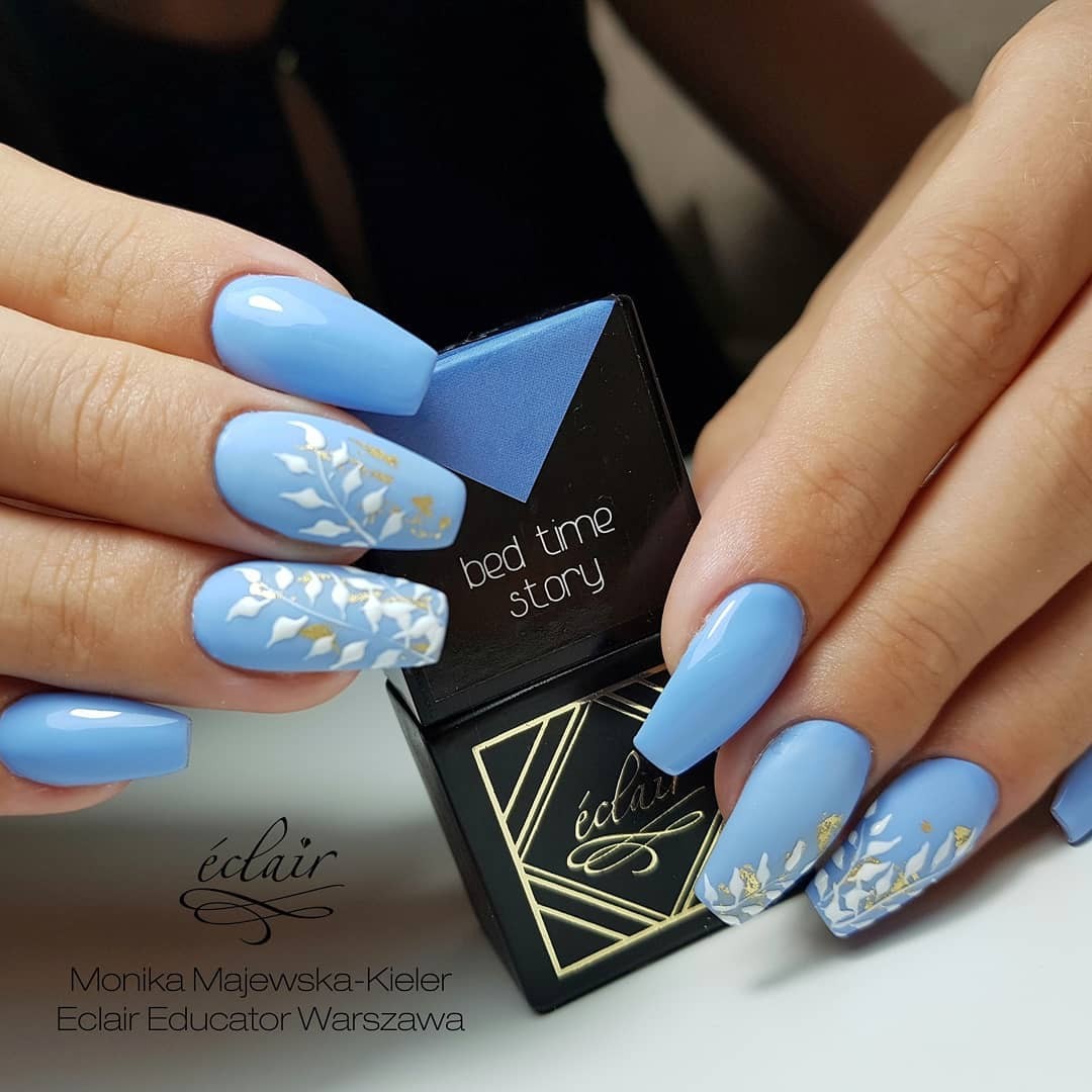 stylizacja paznokci lakierem hybrydowym Eclair Bed Time Story 7ml
